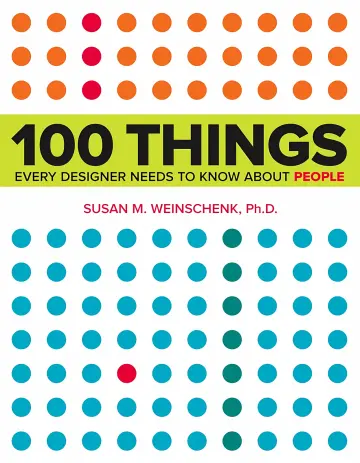 Cover of 100 Things Every Designer Needs to Know About People