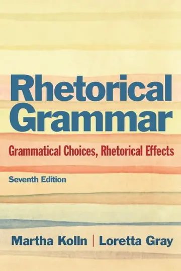 Cover of Rhetorical Grammar