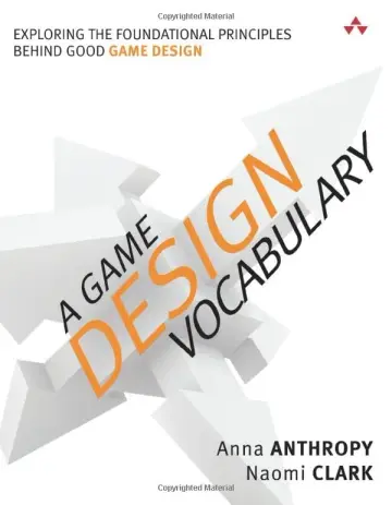 Cover of Game Design Vocabulary, A