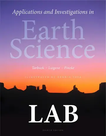 Cover of Applications and Investigations in Earth Science