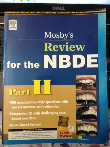 Cover of Mosby's Review for the NBDE