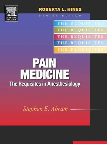 Cover of Pain Medicine