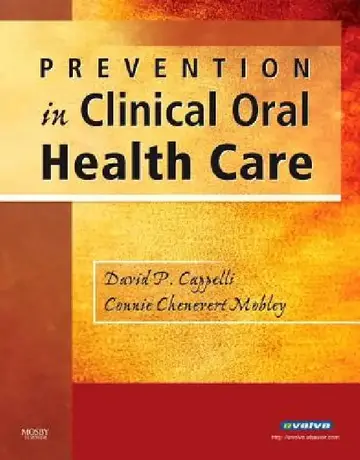 Cover of Prevention in Clinical Oral Health Care