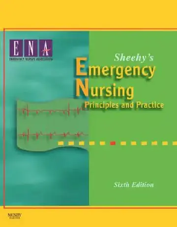 Cover of Sheehy's Emergency Nursing