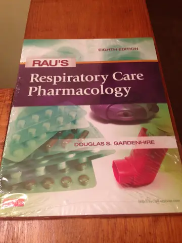 Cover of Rau's Respiratory Care Pharmacology