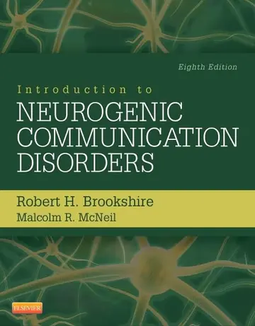 Cover of Introduction to Neurogenic Communication Disorders