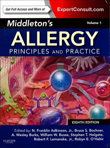 Cover of Old Edition - Middleton's Allergy 2-Volume Set