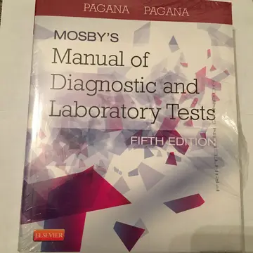 Cover of Mosby's Manual of Diagnostic and Laboratory Tests