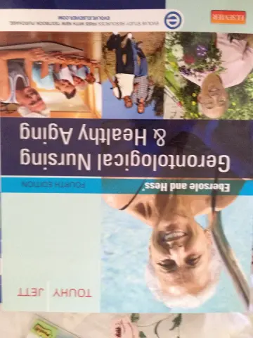 Cover of Ebersole and Hess' Gerontological Nursing & Healthy Aging