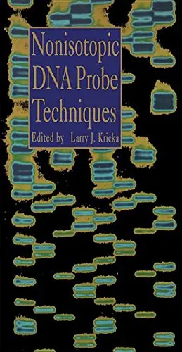 Cover of Nonisotopic DNA Probe Techniques