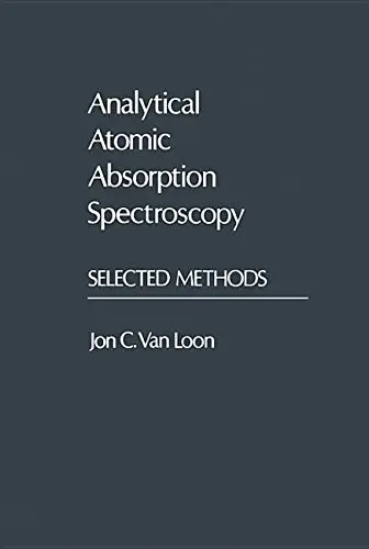 Cover of Analytical Atomic Absorption Spectroscopy
