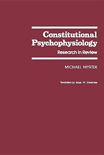Cover of Constitutional Psychophysiology