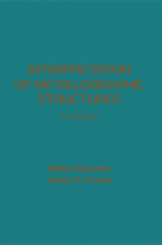 Cover of Interpretation of Metallographic Structures