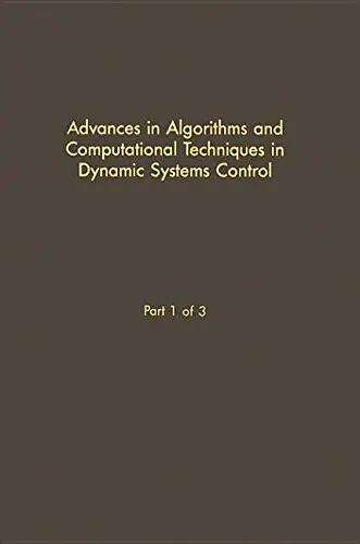 Cover of Control and Dynamic Systems