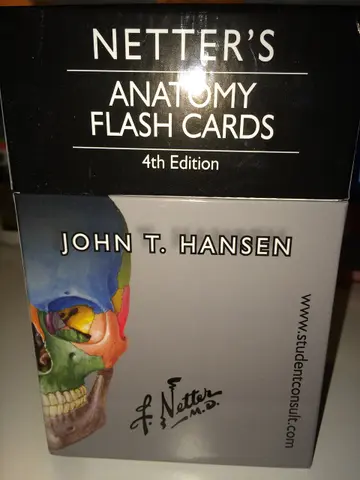 Cover of Netter's Anatomy Flash Cards