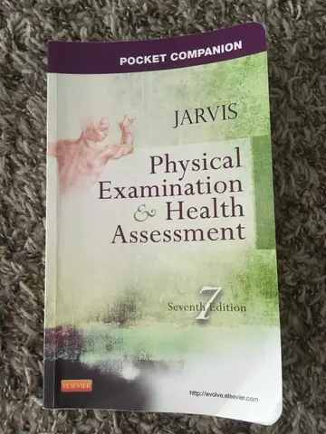 Cover of Pocket Companion for Physical Examination and Health Assessment