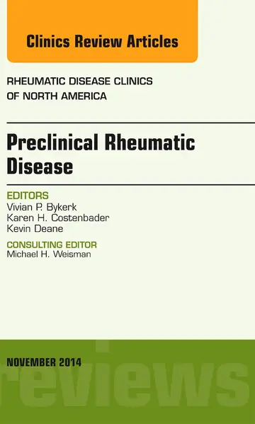 Cover of Preclinical Rheumatic Disease