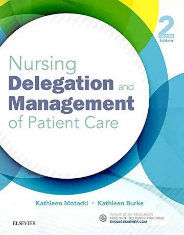 Cover of Nursing Delegation and Management of Patient Care