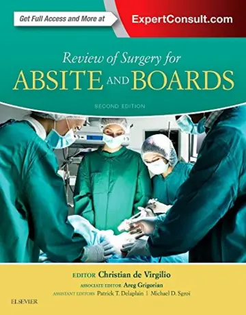 Cover of Old Edition - Review of Surgery for ABSITE and Boards