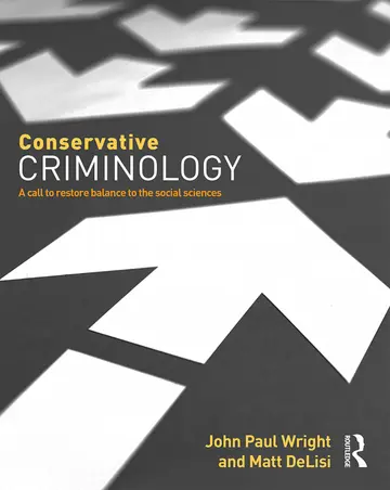 Cover of Conservative Criminology