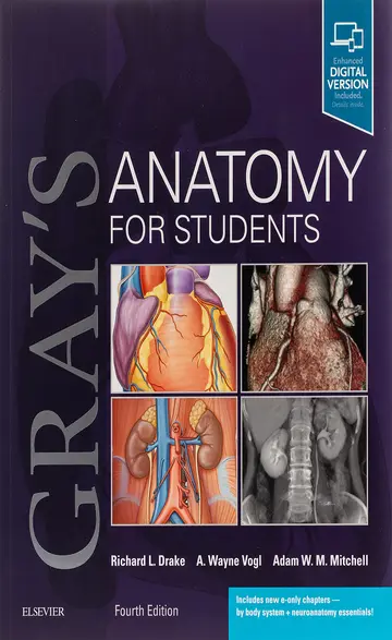 Cover of Gray's Anatomy for Students -4E