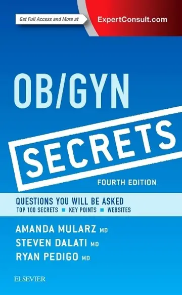 Cover of Ob Gyn Secrets 4Ed