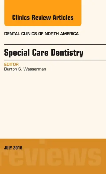 Cover of Special Care Dentistry