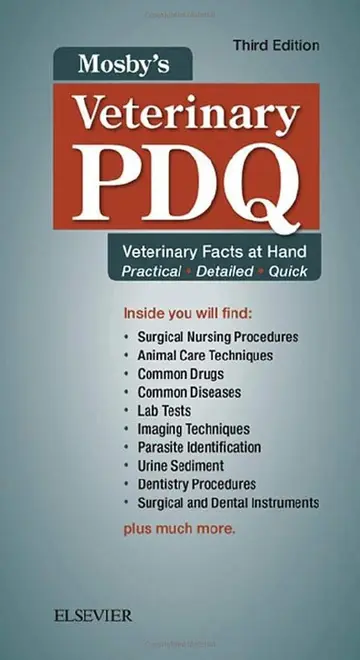 Cover of Mosby's Veterinary PDQ