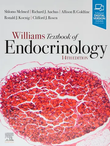 Cover of Williams Textbook of Endocrinology -14E