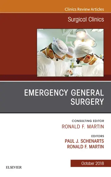 Cover of Emergency General Surgery, an Issue of Surgical Clinics
