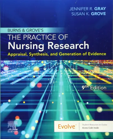 Cover of Burns and Grove's the Practice of Nursing Research