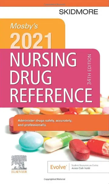 Cover of Mosby's 2021 Nursing Drug Reference