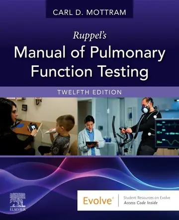 Cover of Ruppel's Manual of Pulmonary Function Testing-12E