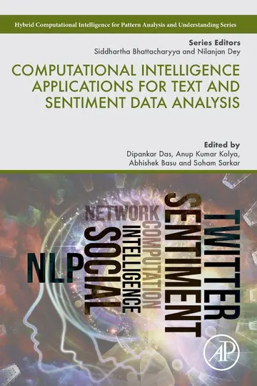 Cover of Computational Intelligence Applications for Text and Sentiment Data Analysis