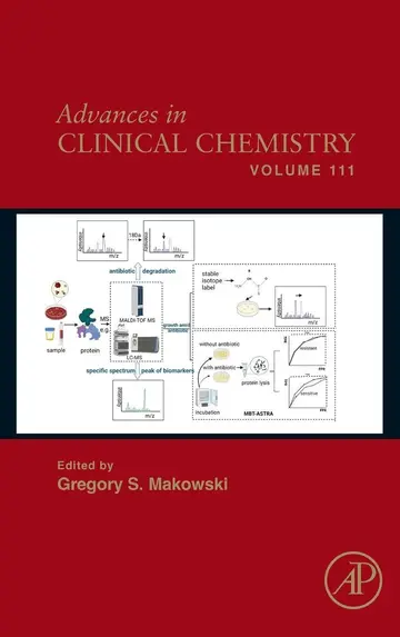 Cover of Advances in Clinical Chemistry
