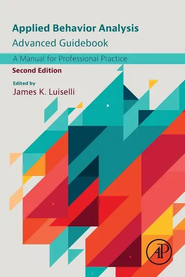 Cover of Applied Behavior Analysis Advanced Guidebook