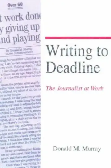 Cover of Writing to Deadline