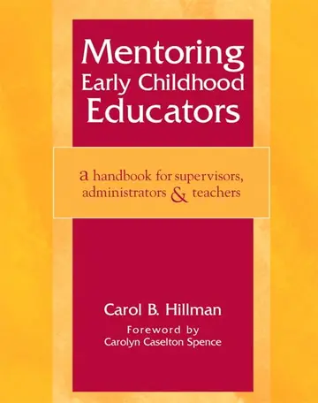 Cover of Mentoring Early Childhood Educators