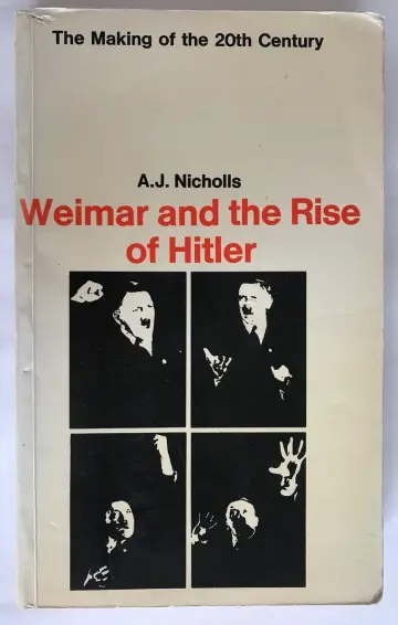 Cover of Weimar and the Rise of Hitler