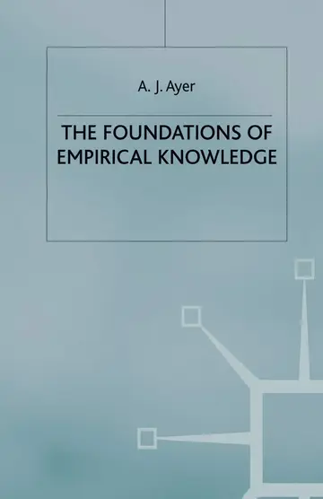Cover of The Foundations of Empirical Knowledge