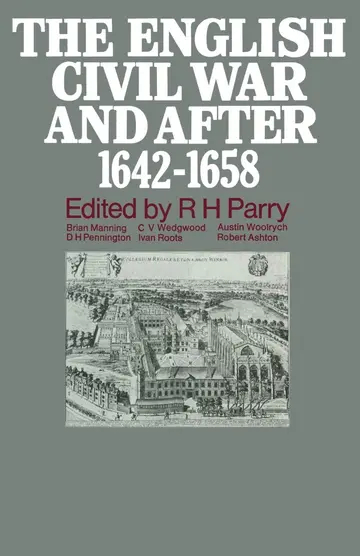Cover of The English Civil War and after, 1642–1658