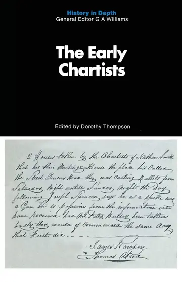 Cover of The Early Chartists