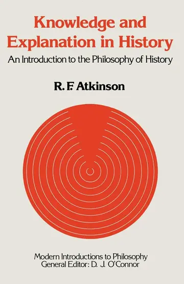 Cover of Knowledge and Explanation in History