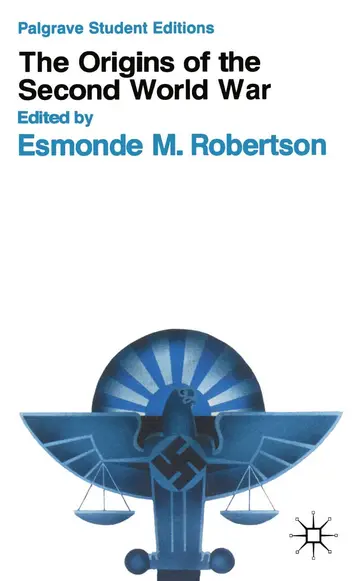 Cover of The Origins of the Second World War