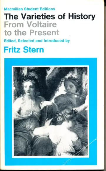Cover of The Varieties of History