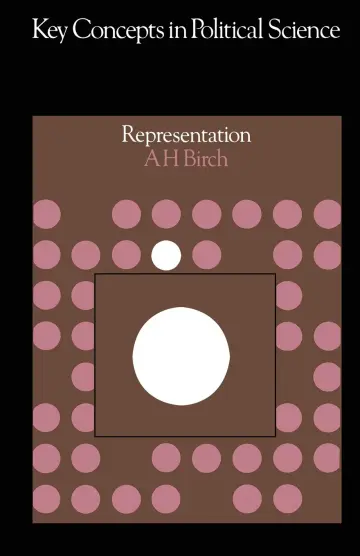 Cover of Representation