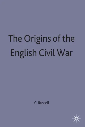Cover of The Origins of the English Civil War