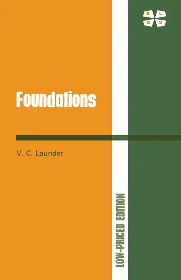 Cover of Foundations