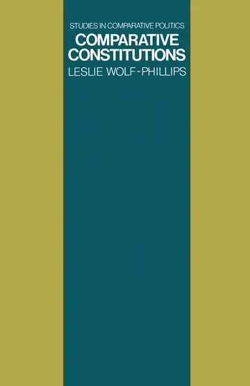 Cover of Comparative Constitutions
