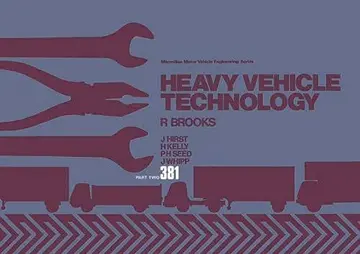 Cover of Heavy Vehicle Technology